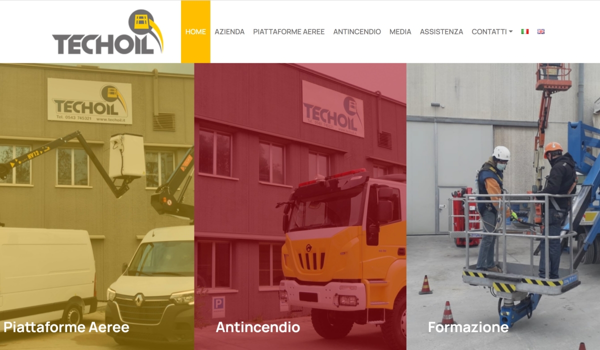TECHOIL.IT,  on line the new website